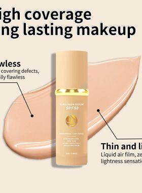 4In1 Liquid Foundation Makeup High Full Coverage Concealer O
