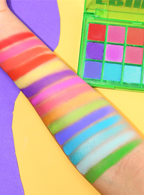 Sweet Party Eyeshadow Pallete Neon Makeup Palette 15