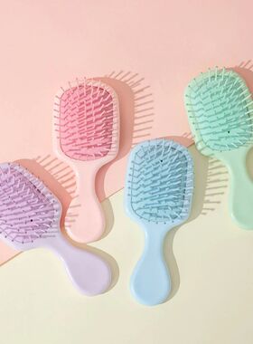 Macaron Color Air Cushion Comb Anti Static Airbag Comb Porta