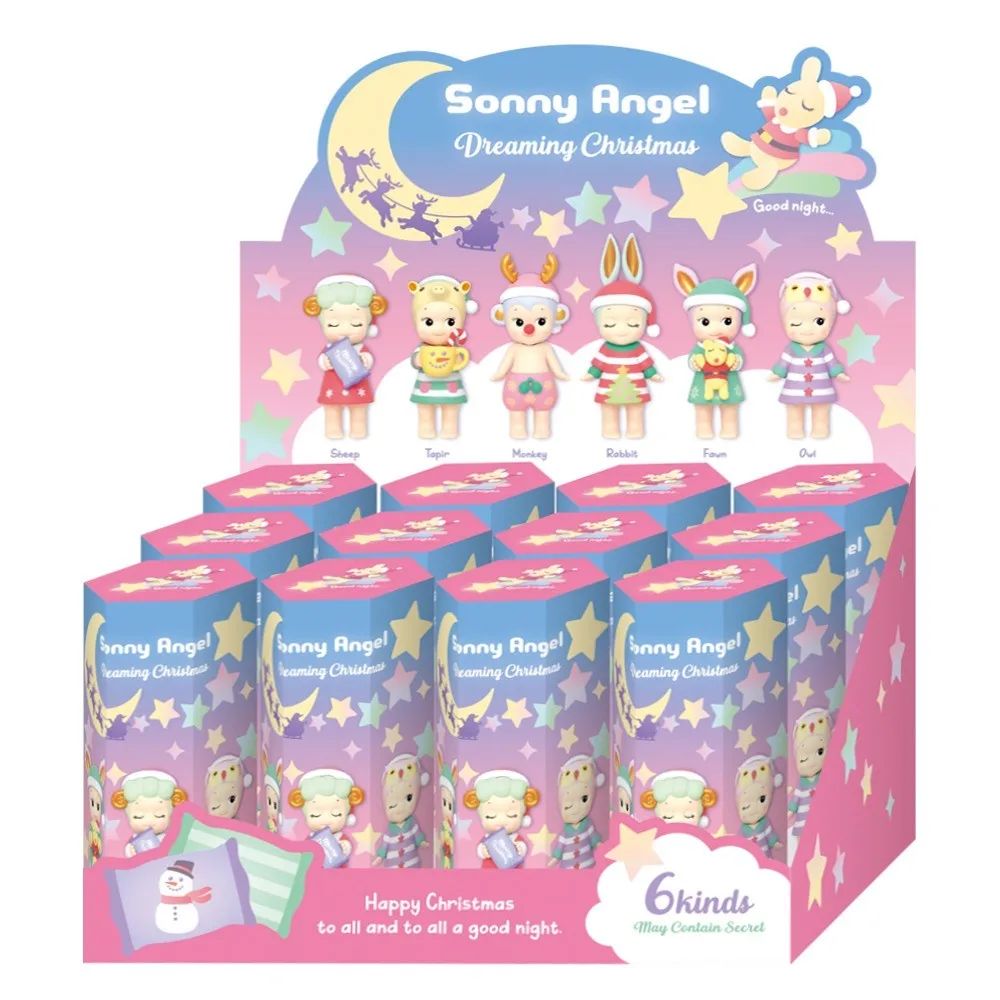 Sonny Angel Dreaming Christmas Series Anime Figures Enjoy Gu - 图2