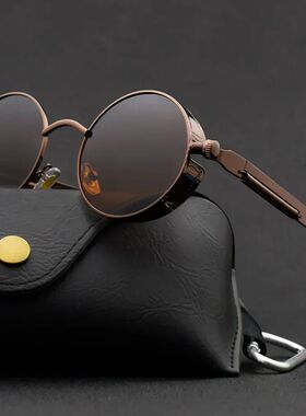Classic Gothic Steampunk Sunglasses Luxury Designer Men and