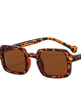 Fashion Luxurious Rectangle Sunglasses Women Oval Vintage De