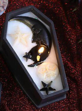 Aromatherapy Candle Gothic Creepy Vintage Farmhouse Hallowee