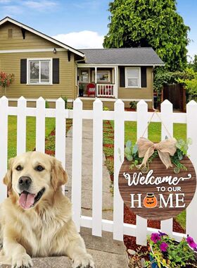 Door Welcome Signs Home Decor Wooden Hanging Signs Family Do