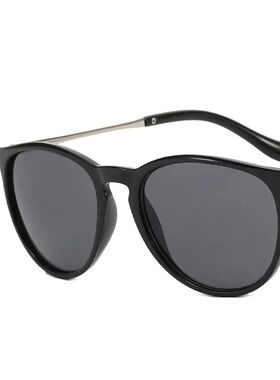 Trendy Sunglasses Fashion Women Sun Glasses Metal round Cat