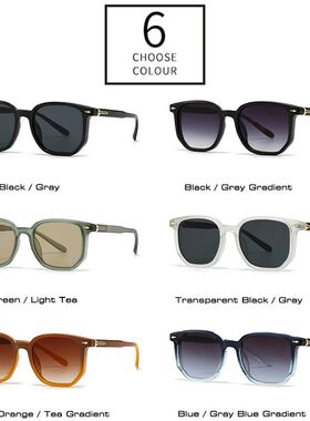 Fashion Polygon Square Sunglasses Women Gradient Shades UV40