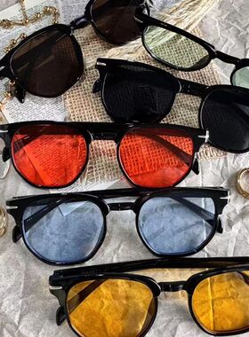 Sunglasses Women Men Irregularity Oval Fashion Outdoor Shade