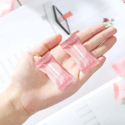 10/50/100 Disposable Compressed Towel Compact Travel Coin Ti - 图1