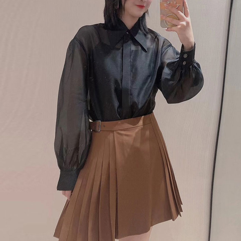 年阿玛施新特官网2021夏新款衬衣 必帅衬衫