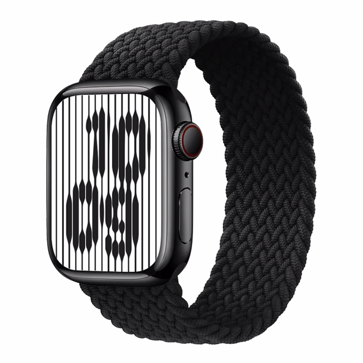 适用学生applewatch华强北s8ultra苹果s8s7s6s543尼龙编织手表带-图2