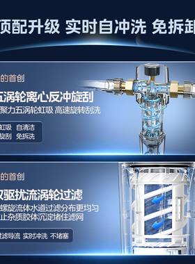 美的全自动前置过滤器15T防爆冻
