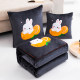 Thickened twelve zodiac milk velvet pillows and quilts for dual use