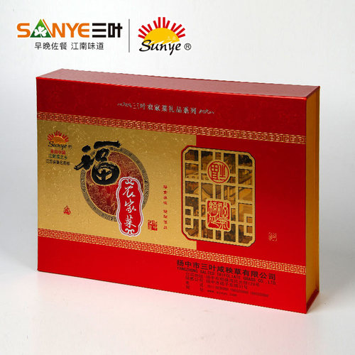 镇江扬中特产三叶咸秧草马兰腌制开味香辣下饭菜礼盒农家菜礼盒 - 图0