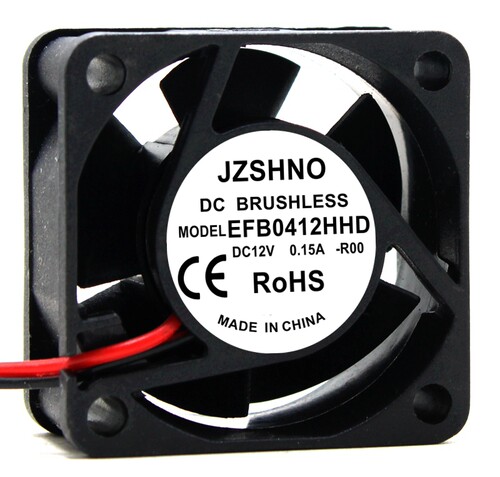 原装正品EFB0412HD/HHD/VHD 12V 24V 4cm 4020变频器机箱散热风扇 - 图0