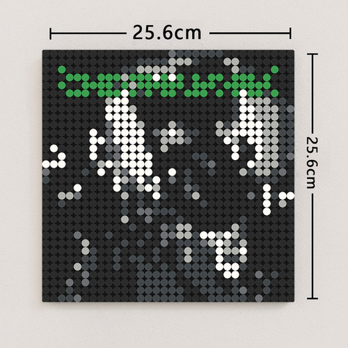 Tyler, The Creator专辑周边 CHROMAKOPIA积木专辑说唱海报 - 图1