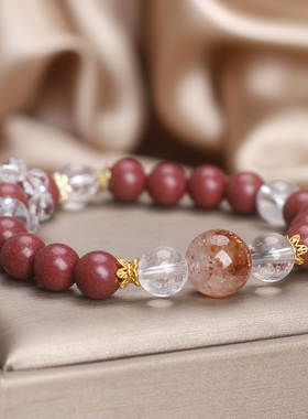 天然黑金超七转运珠手串中药手串