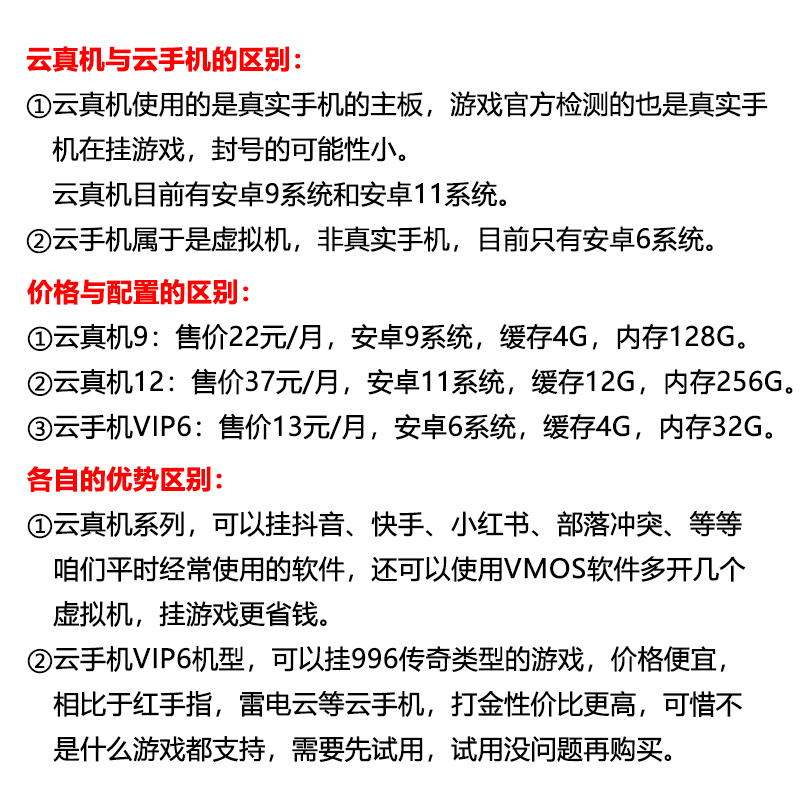 【新开 30天卡】核聚算云手机VIP6 云真机9 11激活码辅助群控多开 - 图0