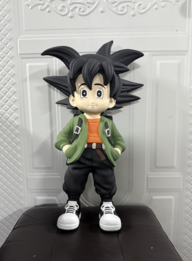 七龙珠大号手办背包悟空动漫潮玩存钱罐电视柜装饰品落地摆件玄关