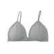 Beautiful front buckle underwear for women without steel rings and thin triangle cup
