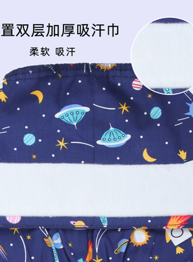 印花纯棉手术室美容院牙科包头帽