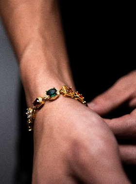 随机焦虑RA联名OOTC拼接手链