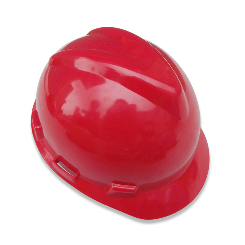 禄美加厚ABS安全帽V型 工地施工领导建筑工程防砸安全头盔 可印字 - 图2
