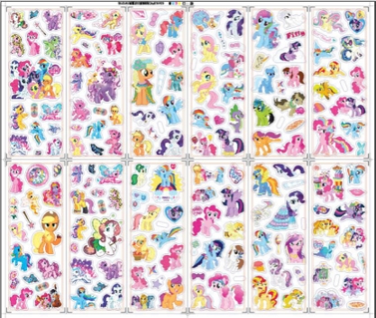 3D Stickers for Kids Toddlers 20/8 Different Sheets 3D Puffy - 图0