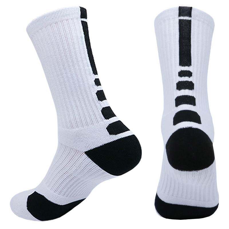 Basketball socks men's high high top long thick towel sport-图3