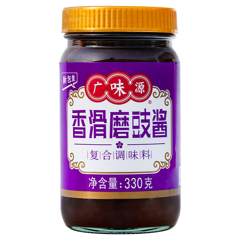 广味源香滑磨豉酱调味料330gX2商用豆豉面豉酱蒸炒炸酱面干拌噌汤 - 图3