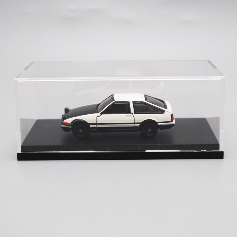 原厂1:64汽车模型展示盒陈列盒TOMY多美卡京商透明亚克力防尘罩 - 图2