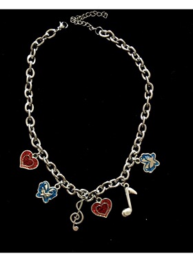 少女心音符ins潮风千禧辣妹项链