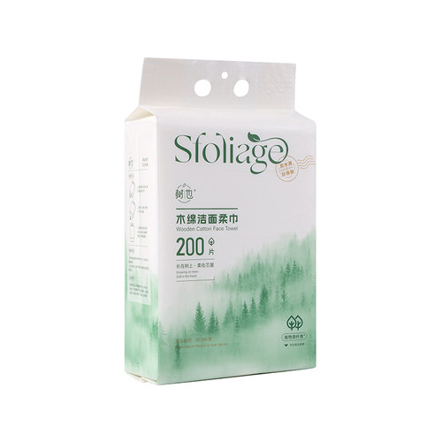 200抽一次性洗脸巾壁挂悬挂式底部抽取大包装加厚洁面擦脸棉柔巾 - 图3