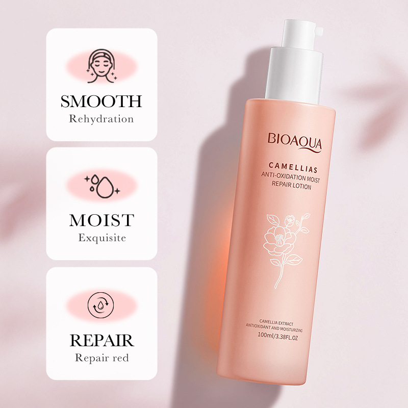 Face Lotion Camellias Aging Moisturizing Repair Emulsion乳液 - 图0