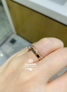 蜂巢婚戒蜂窝菱格戒指环女时尚