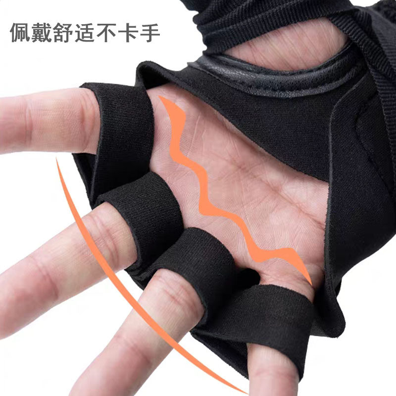 YSF懒人缠手带半指拳套非牛顿流体手套拳峰护盾拳击绑带二合一