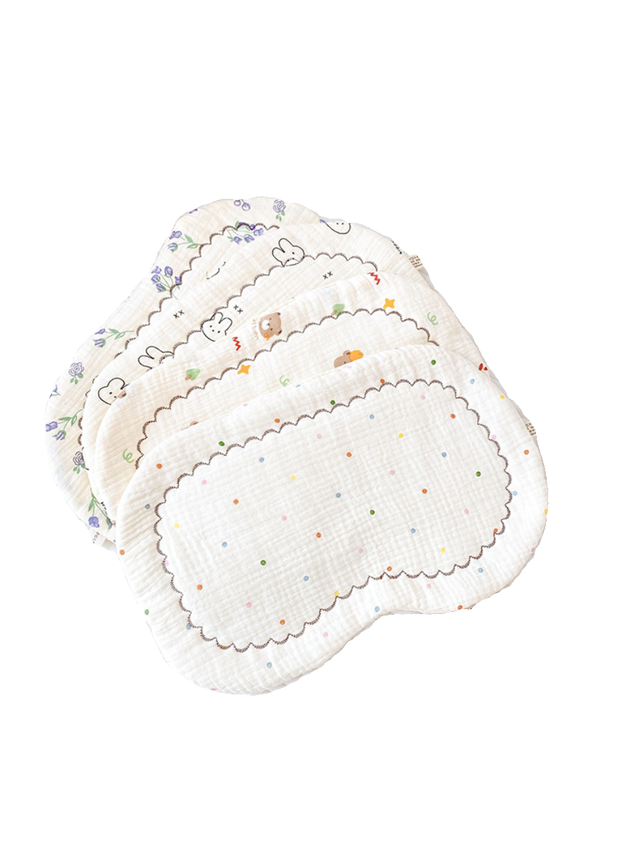 婴儿枕头0到6个月纯棉婴儿云片枕初生宝宝枕头防吐奶小枕垫枕巾夏,淘宝优惠券,粉丝福利购,淘宝优惠卷