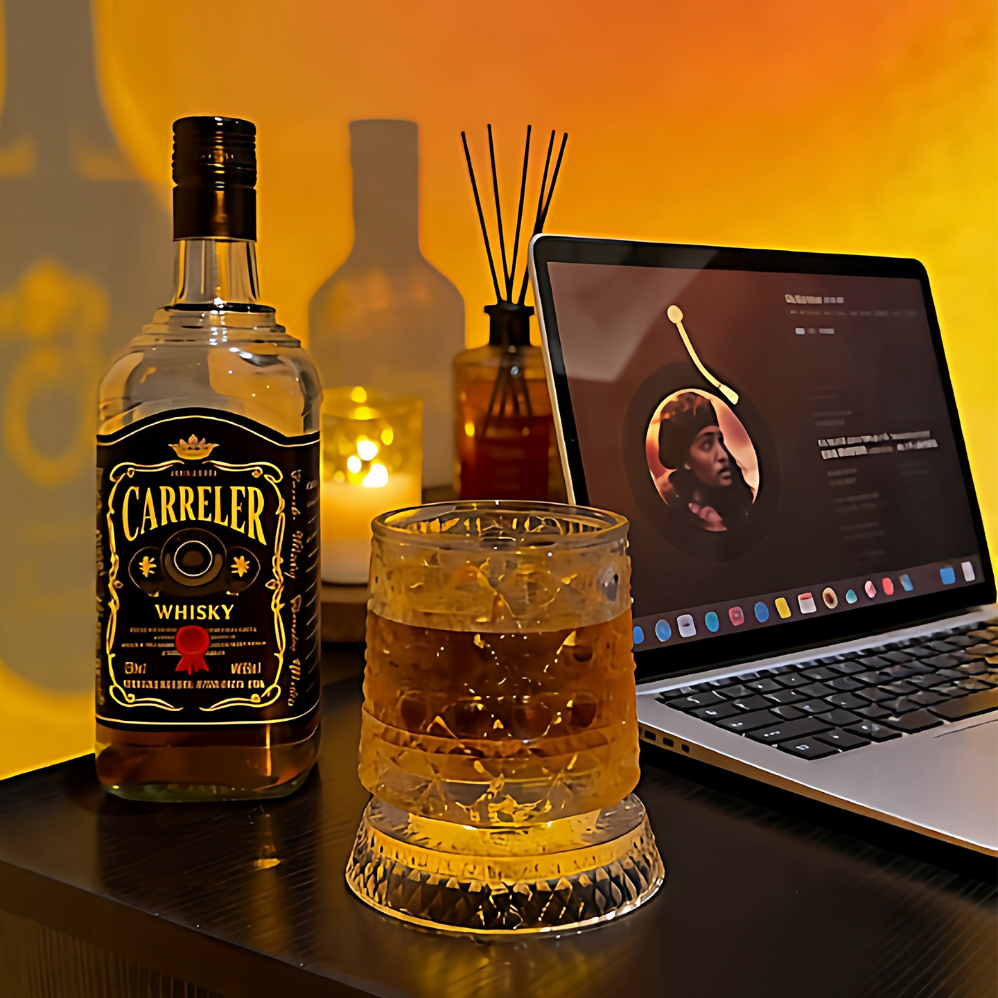 SkyBloom诗客轻奢发光威士忌旋转酒杯精致洋酒杯玻璃杯子家用礼物,淘宝优惠券,粉丝福利购,淘宝优惠卷