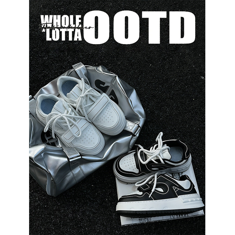 NewRockStarChoppa 厚底增高面包鞋男潮秋冬休闲运动百搭学生板鞋,淘宝优惠券,粉丝福利购,淘宝优惠卷