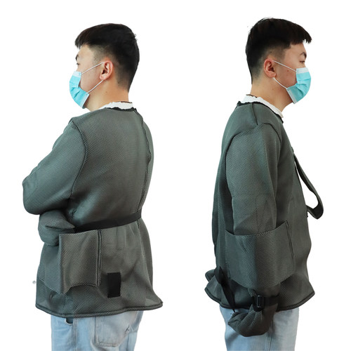 雨其琳精神狂躁病人多功能约束衣床上固定衣服痴呆老人拘束衣帆布 - 图1