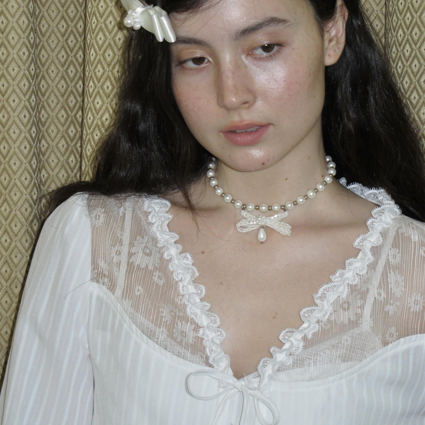 花筏NOTJUSTHIM 《槿上花语》蕾丝吊带裙开衫两件套,淘宝优惠券,粉丝福利购,淘宝优惠卷