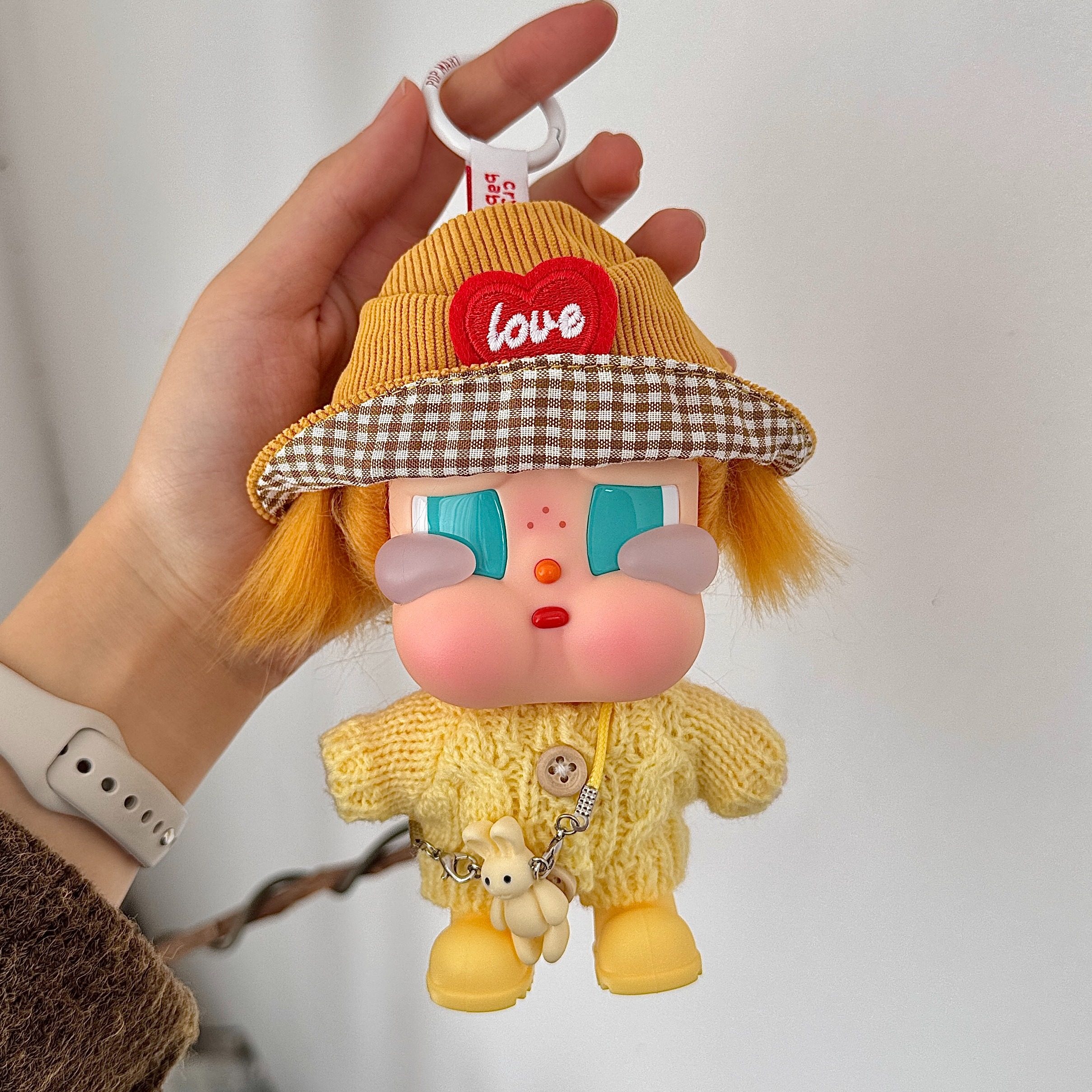 哭娃crybaby娃衣vacation made on度假系列搪胶毛绒挂件毛衣着替,淘宝优惠券,粉丝福利购,淘宝优惠卷