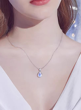 S925纯银鲁伯特之泪手链项链女送
