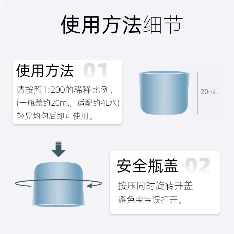 配石头清洁液扫地机器人配件G10S/G20/g10 P10/T8地面清洁剂 - 图0