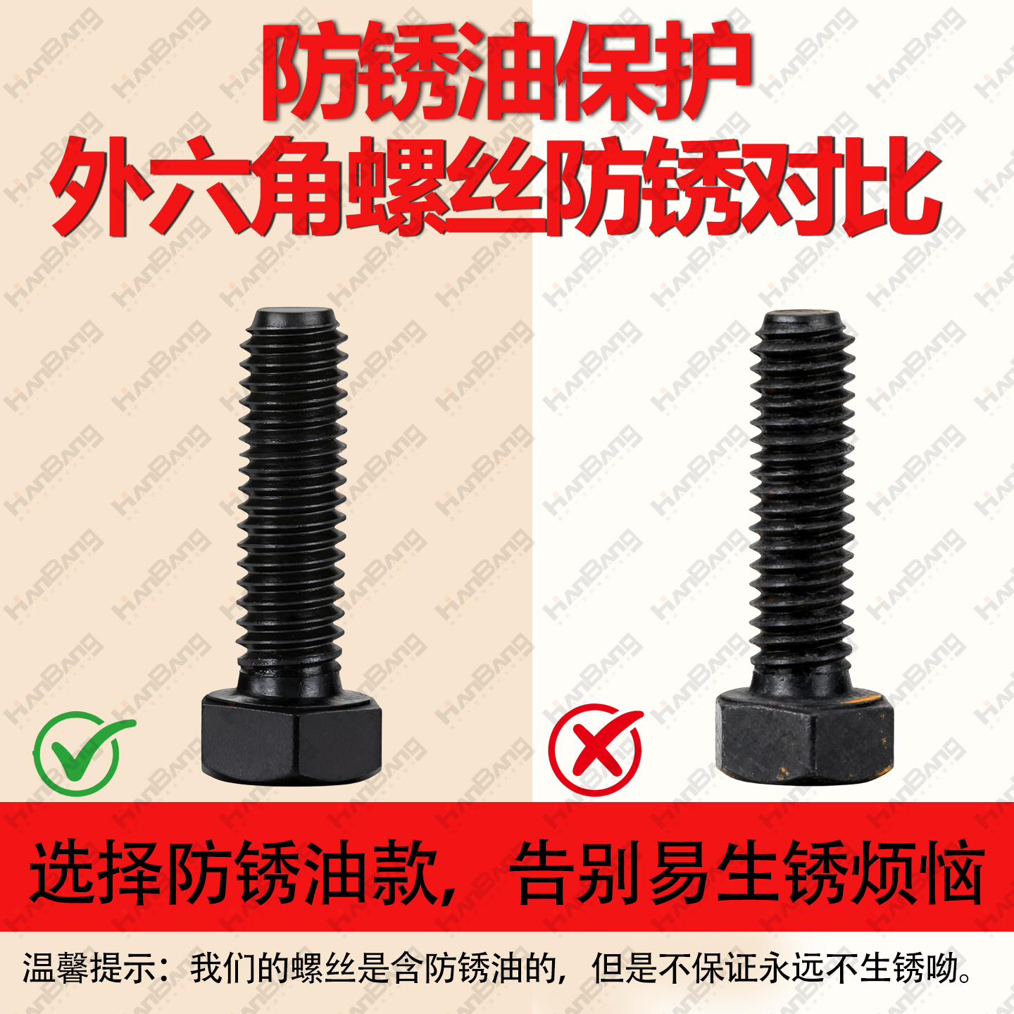 8.8级外六角螺丝螺母套装配件大全加长螺栓6M8M10M12M14M16M18M20 - 图0