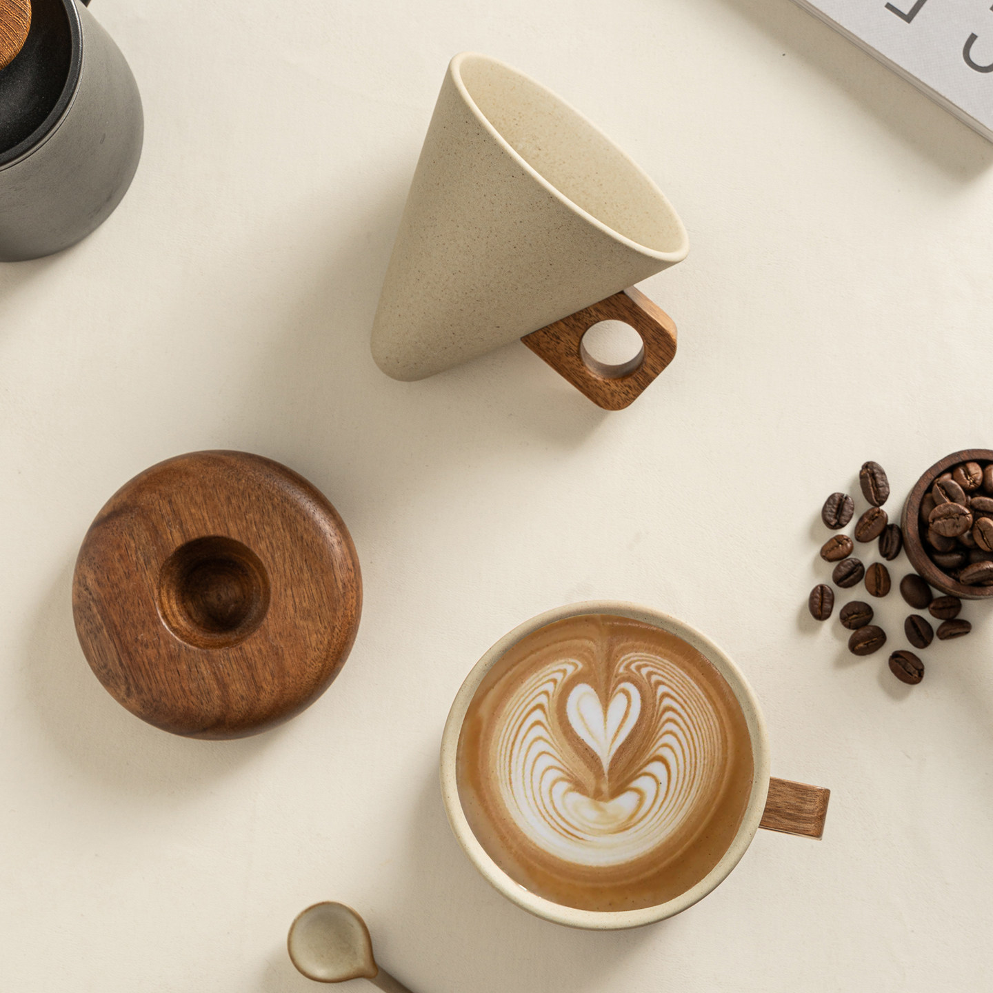 高颜值复古陶瓷咖啡杯高档精致家用咖啡女士个人专用杯子杯碟套装,淘宝优惠券,粉丝福利购,淘宝优惠卷