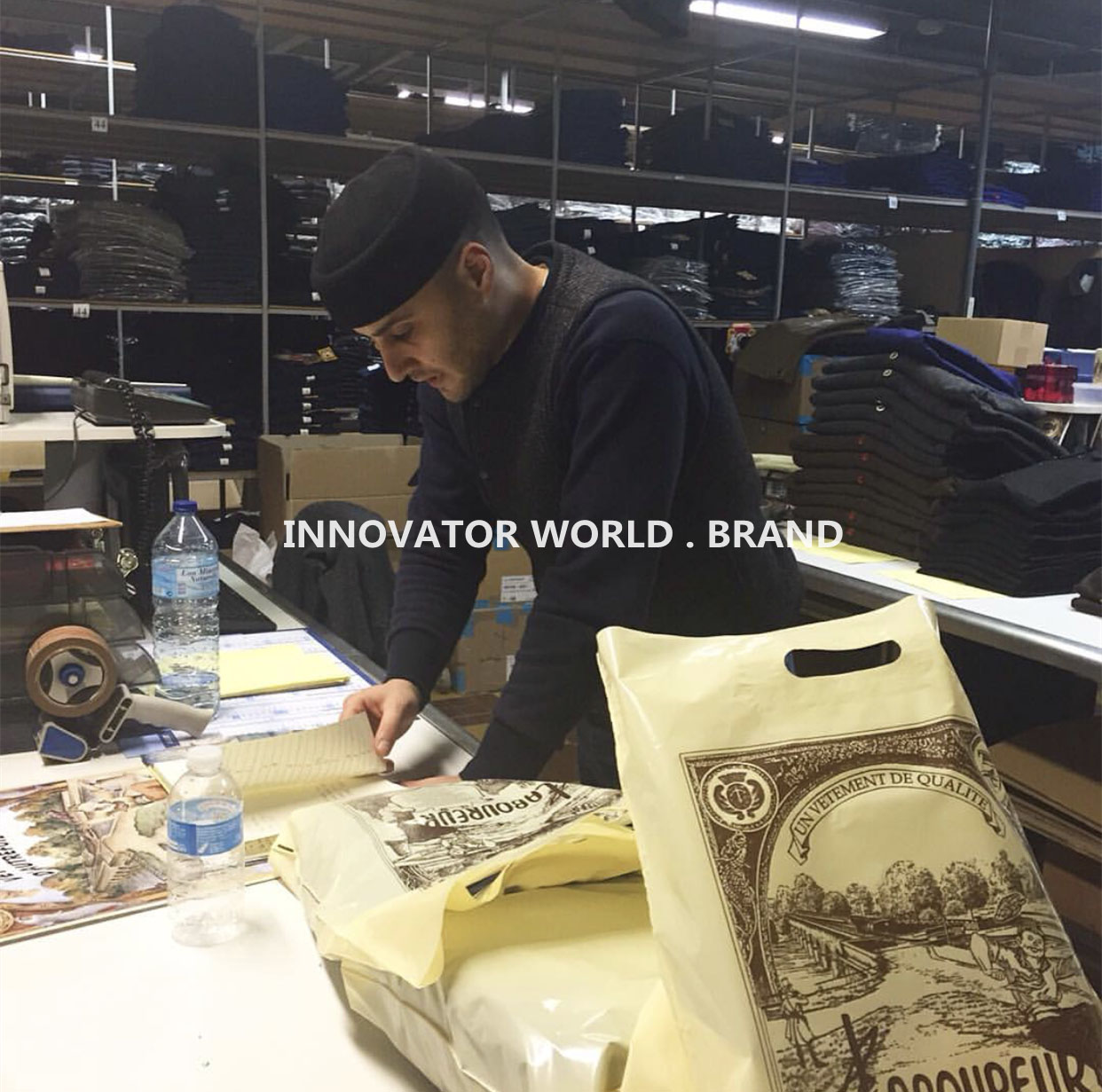 美式短款复古二战空军冷帽WATCH CAP针织帽男女毛线帽子水手帽 潮 - 图1