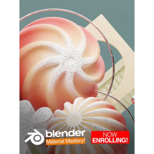 Blender课程材质纹理渲染大师班教程程序化节点纹理精翻中文字幕 - 图1