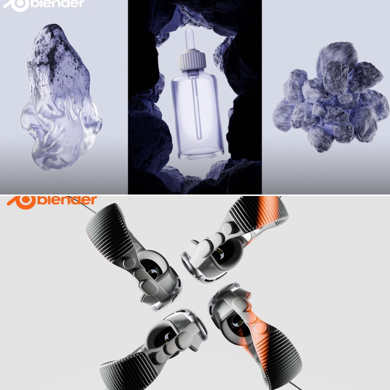 Blender教程合集专业3D产品渲染与动画电商场景灯光环境打光教程