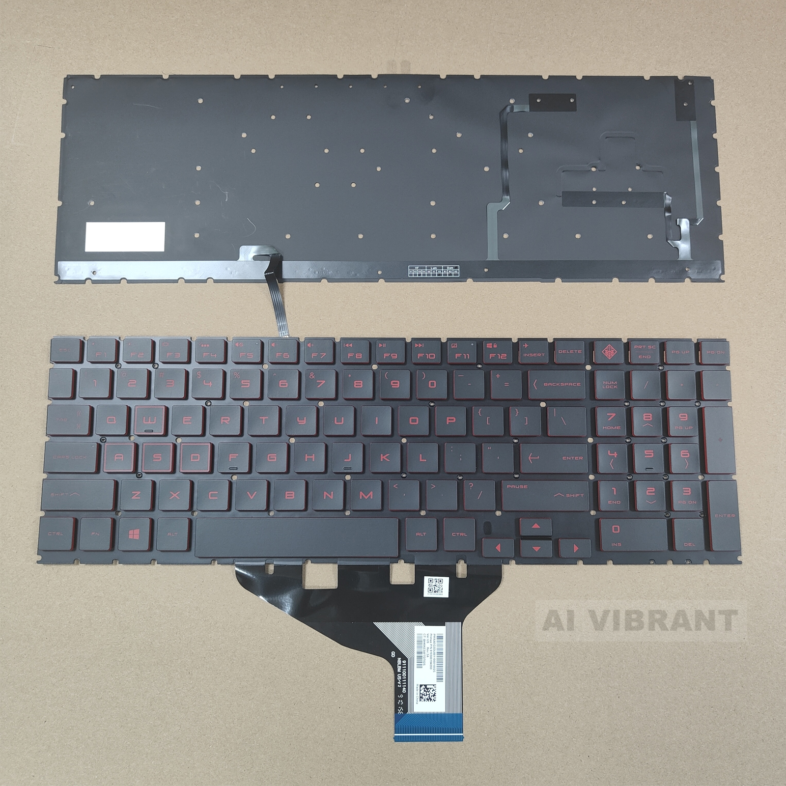 适用于惠普HP Omen 15-DC 15-DH键盘TPN-C144 Q211 C143 - 图0