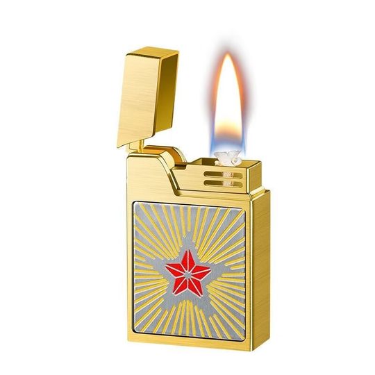 Intelligenter, sprachgesteuerter kleiner quadratischer Kerosinfeuerzeugtrend